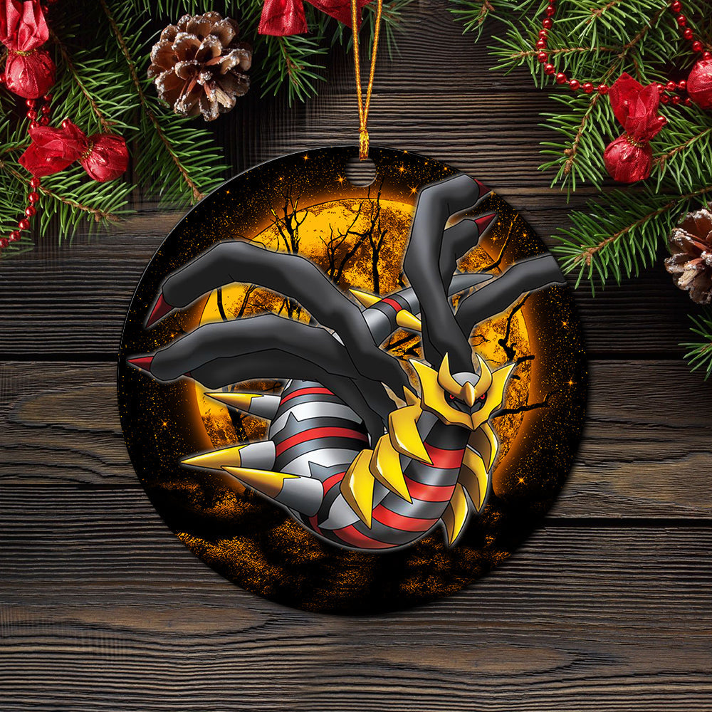 Giratina Moonlight Mica Circle Ornament Perfect Gift For Holiday Nearkii