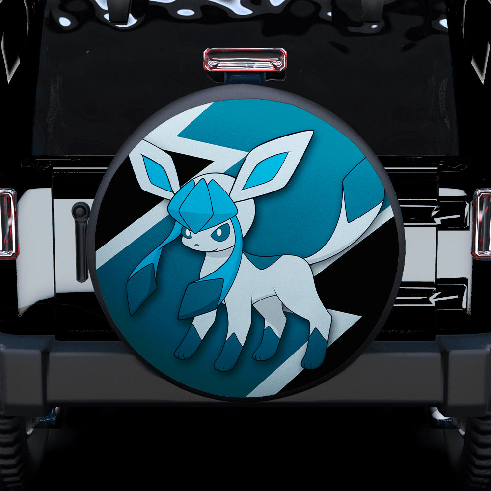 Glaceon Pokemon Car Spare Tire Covers Gift For Campers Nearkii