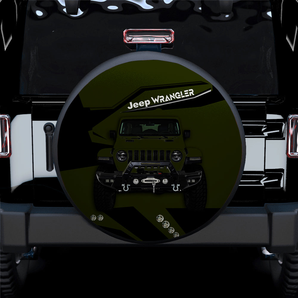 Green Jeep Car Spare Tire Covers Gift For Campers Nearkii