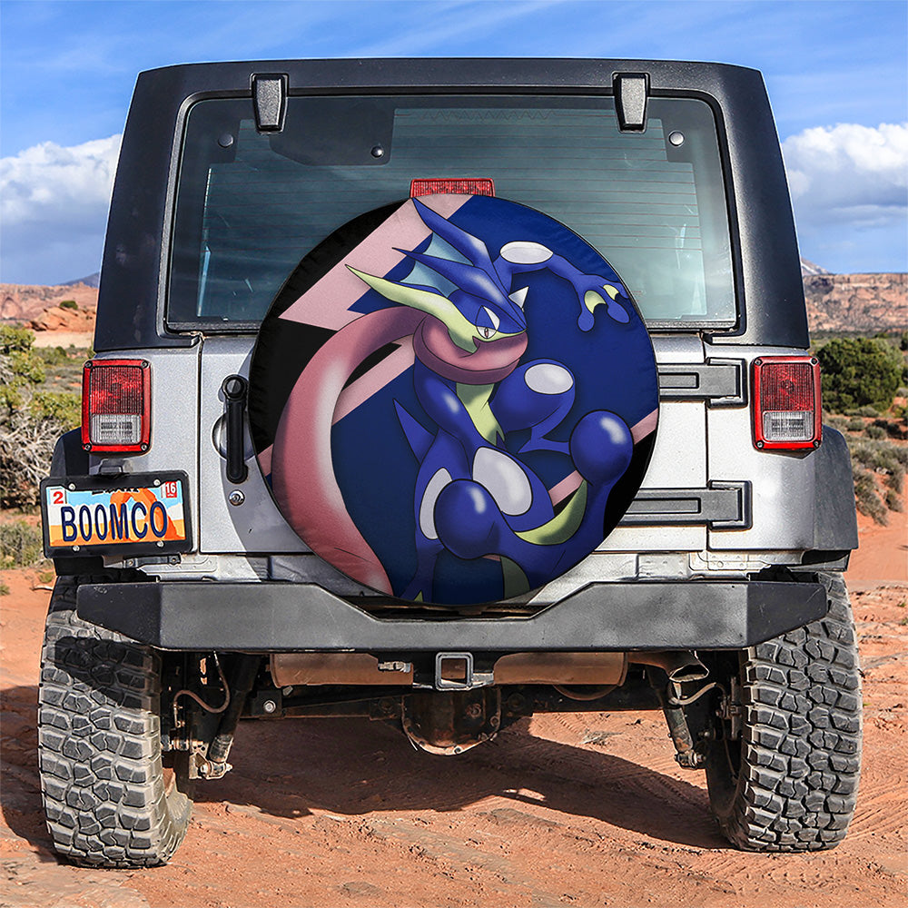 Greninja 1 Pokemon Car Spare Tire Covers Gift For Campers Nearkii