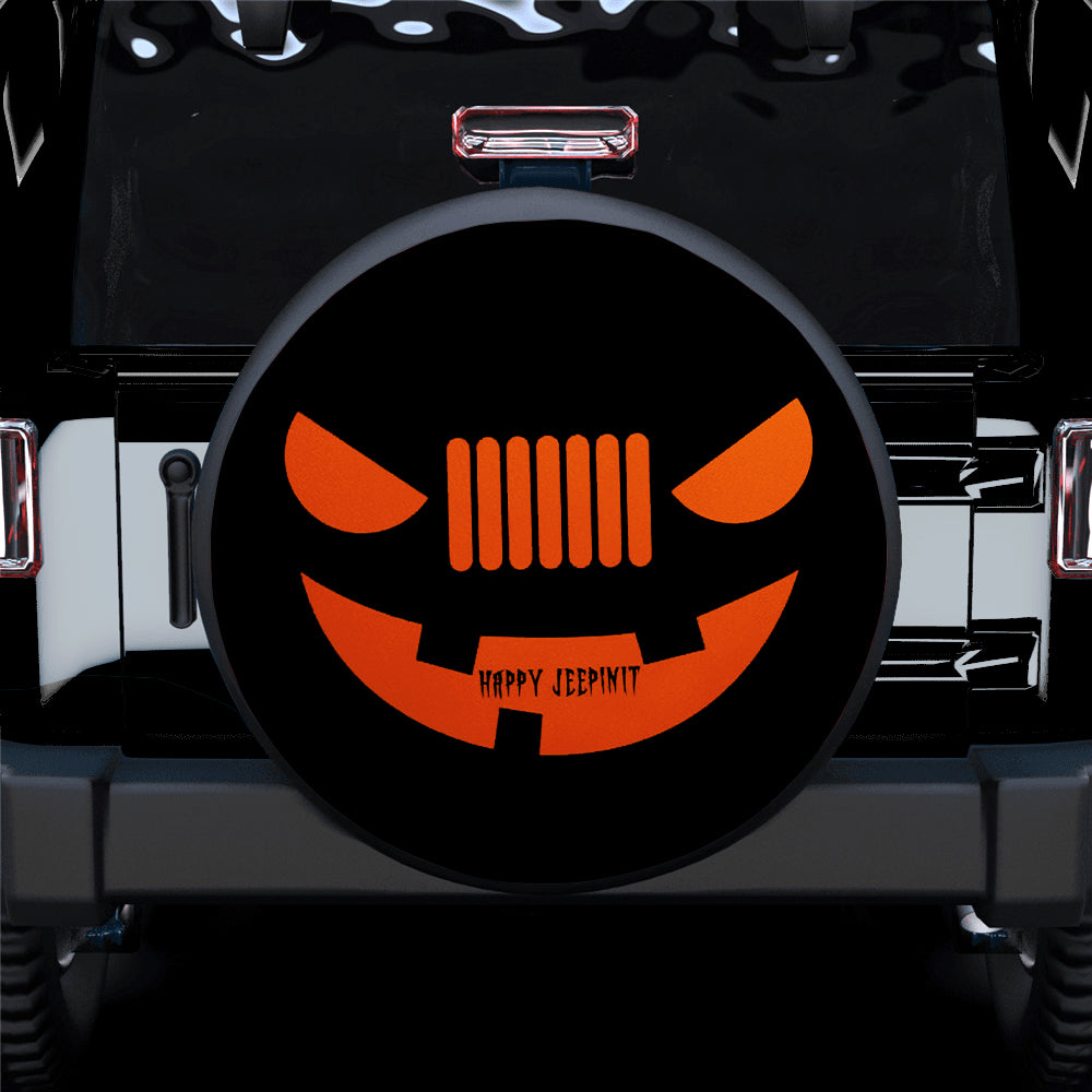 Happy Jeepinit Halloween Jeep Car Spare Tire Covers Gift For Campers Nearkii