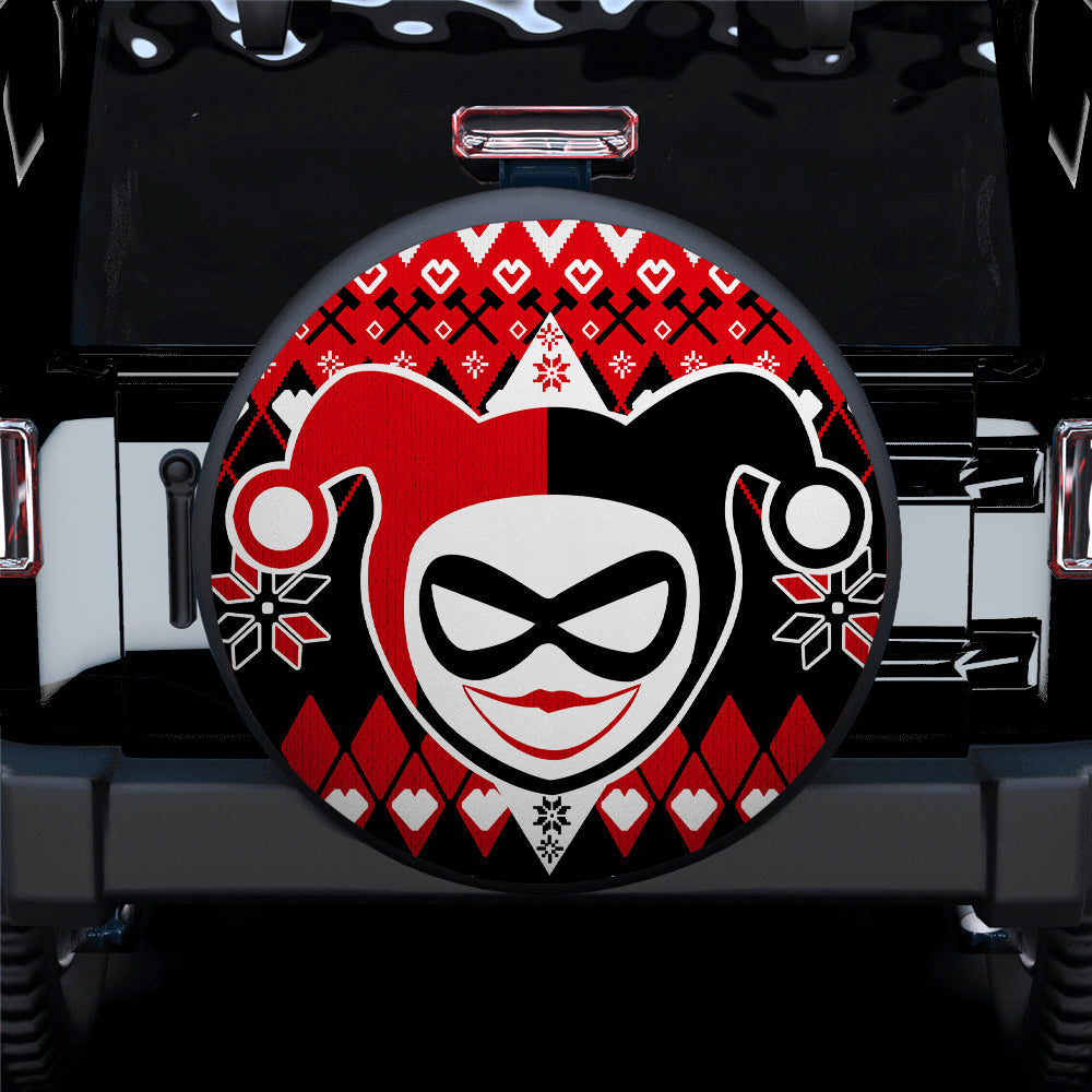 Harley Quinn Car Spare Tire Covers Gift For Campers Nearkii