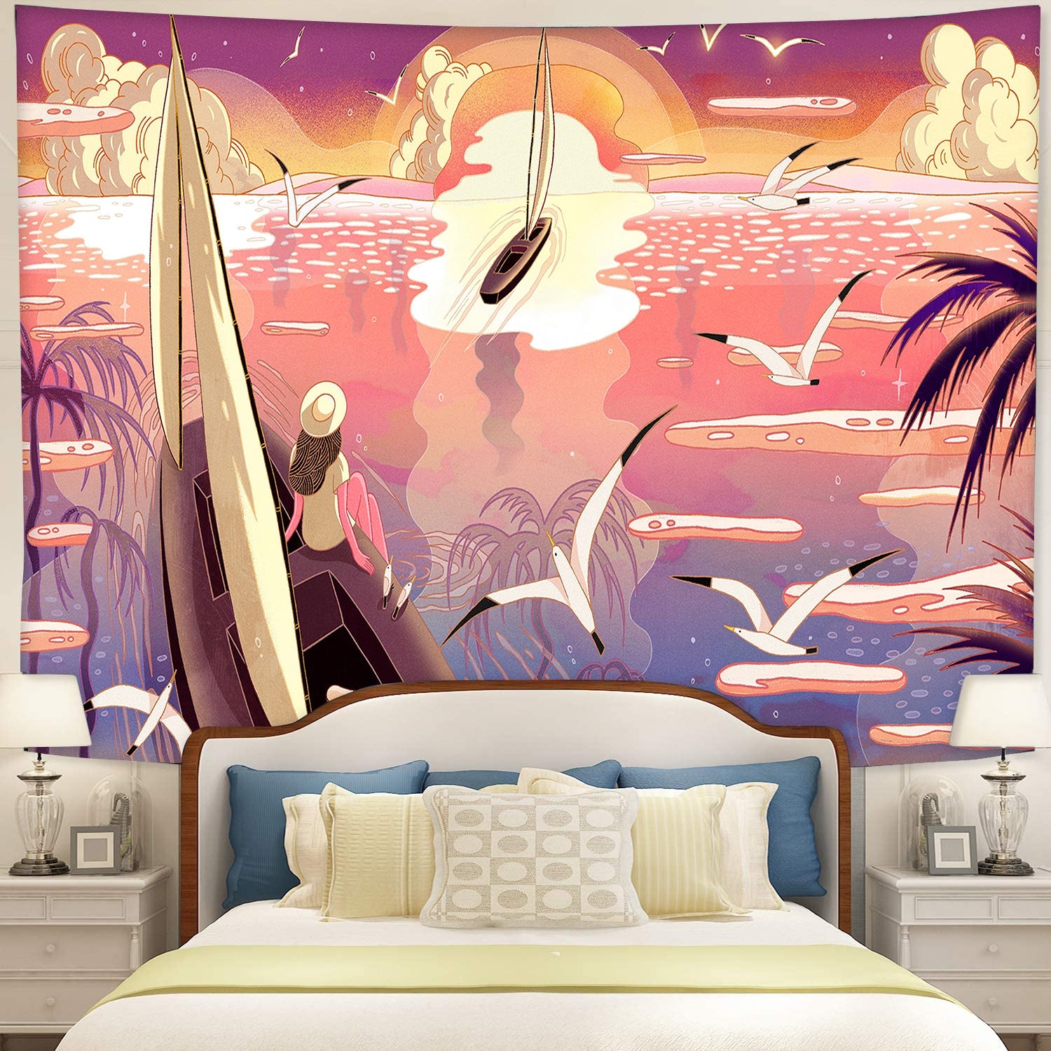 Holiday Summer Tapestry Room Decor Nearkii