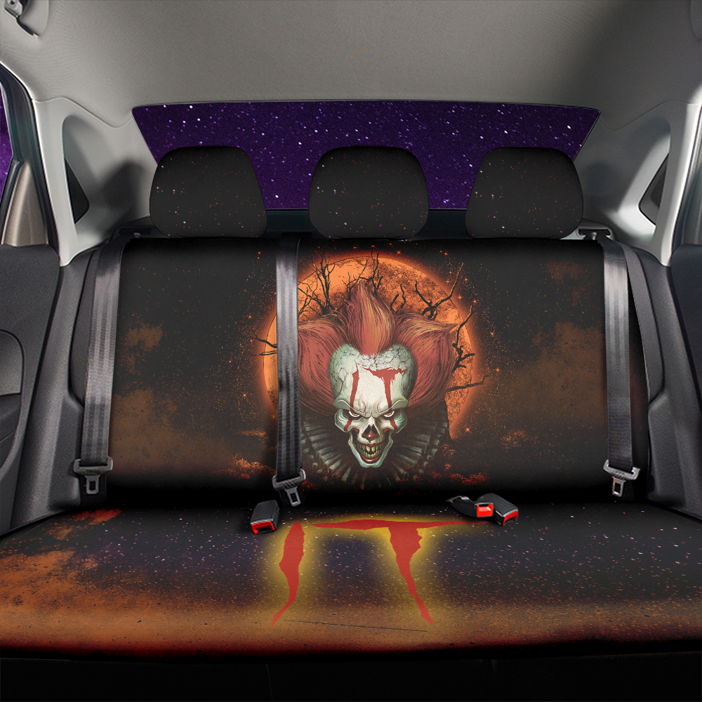 It Horror Movie Moonlight Galaxy Premium Custom Car Back Seat Covers Decor Protectors Nearkii