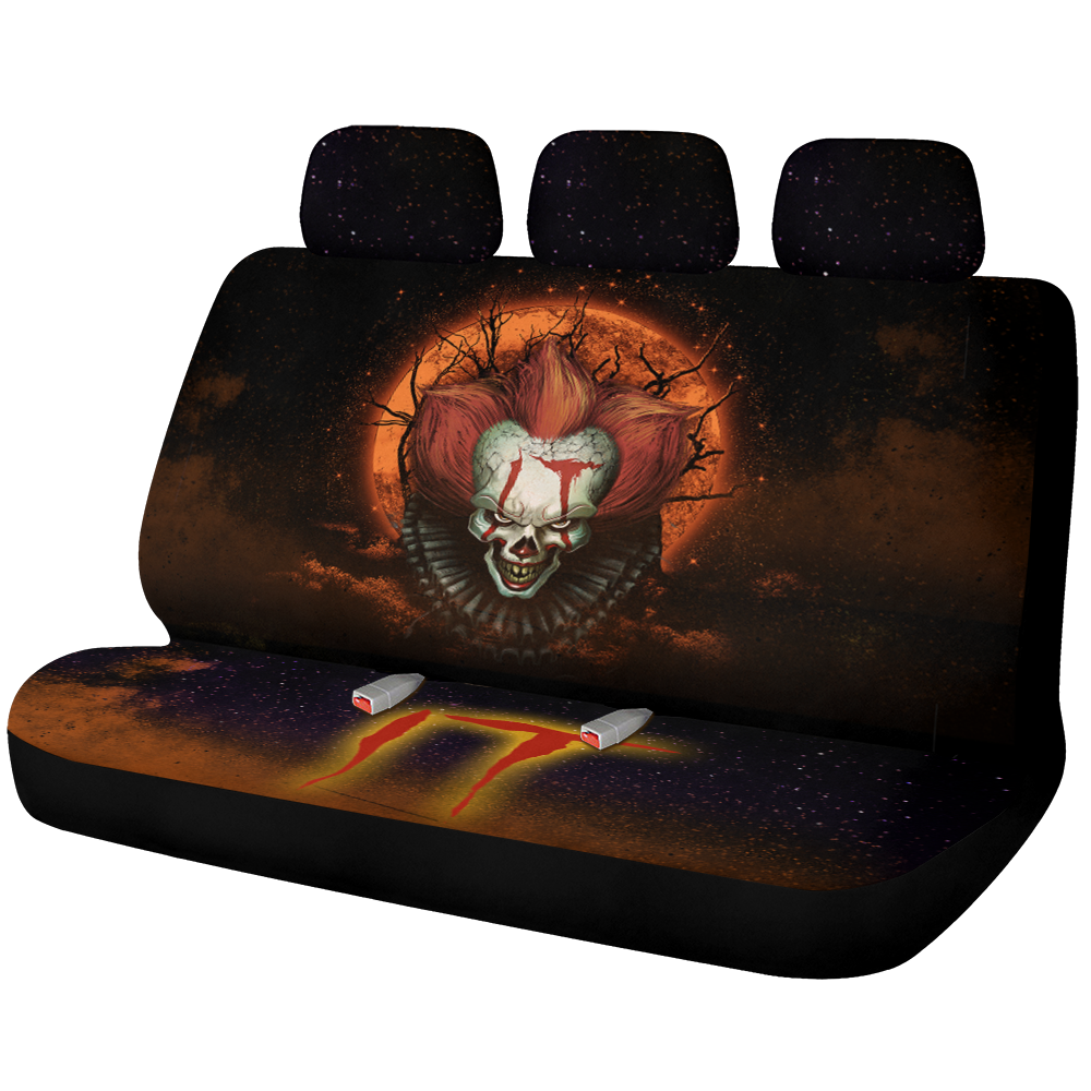 It Horror Movie Moonlight Galaxy Premium Custom Car Back Seat Covers Decor Protectors Nearkii