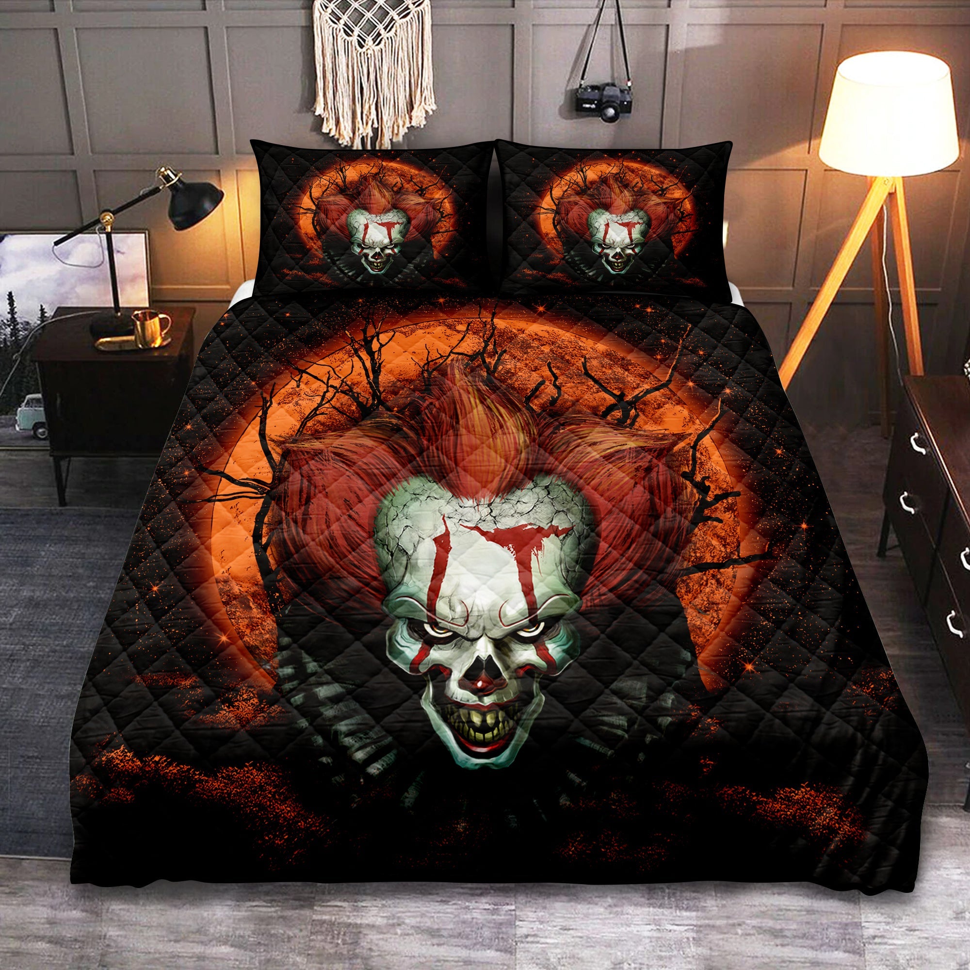 It Horror Movie Moonlight Quilt Bed Sets Nearkii