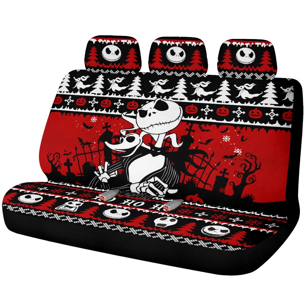 Jack Nightmare Before Christmas Car Back Seat Covers Decor Protectors Nearkii