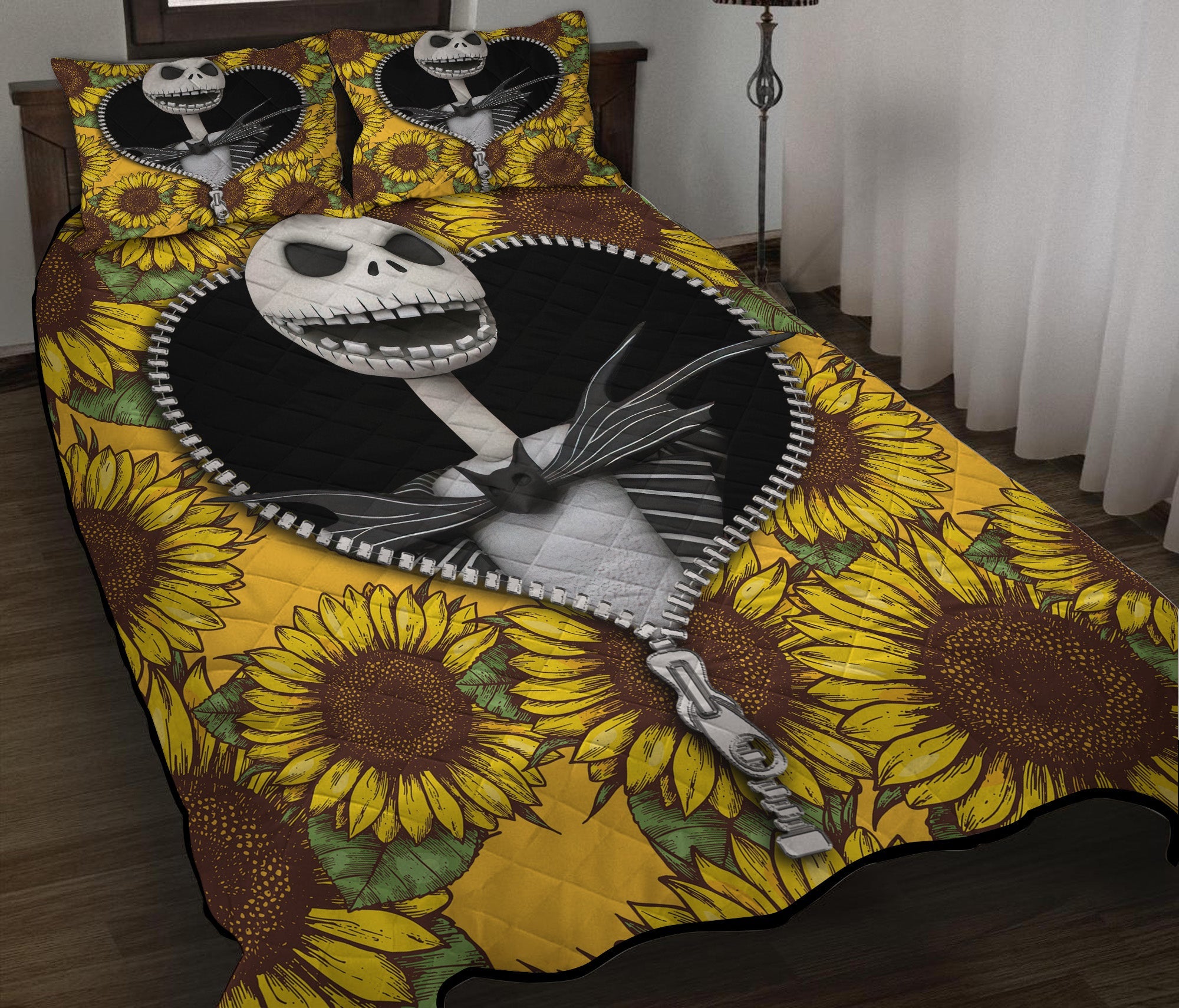 Jack Skellington Nightmare Before Christmas Quilt Bed Sets Nearkii