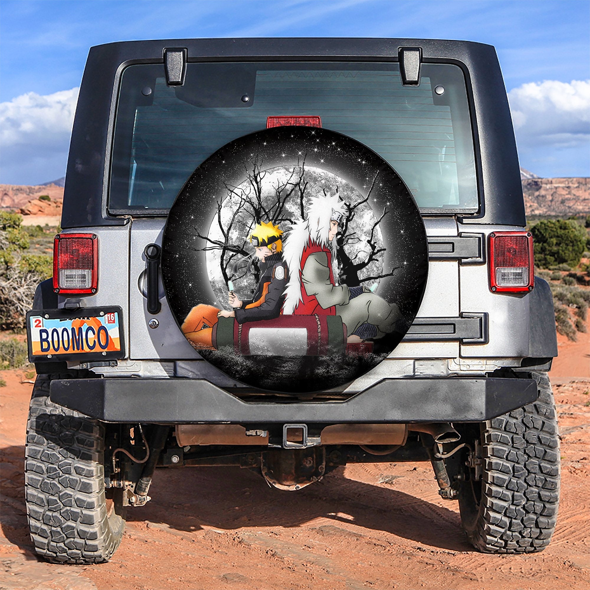 Jiraiya Naruto Moonlight Spare Tire Cover Gift For Campers Nearkii