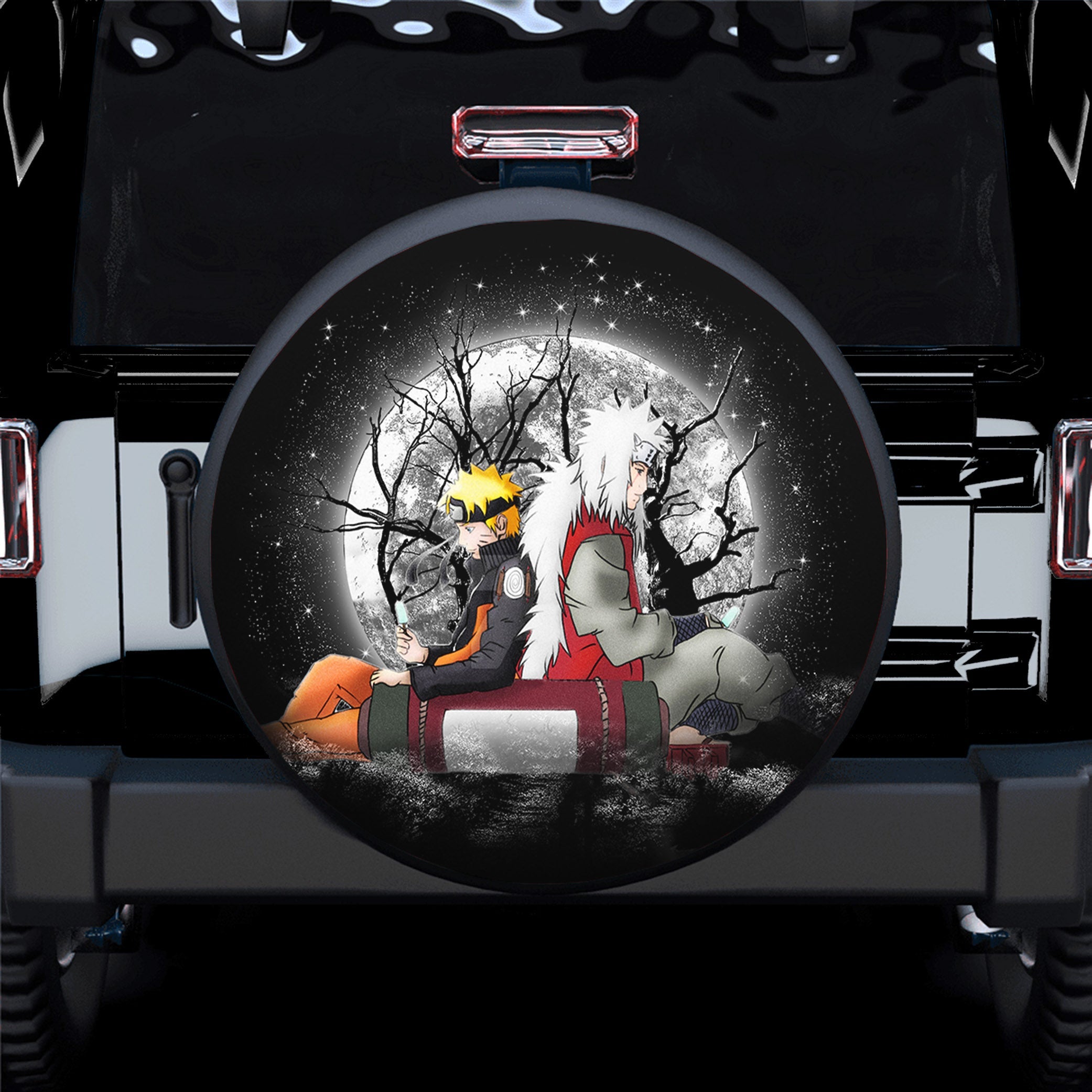 Jiraiya Naruto Moonlight Spare Tire Cover Gift For Campers Nearkii