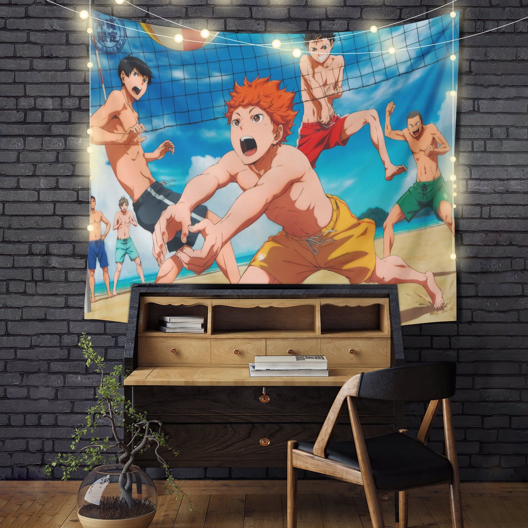 Haikyuu Summer Tapestry Room Decor Nearkii