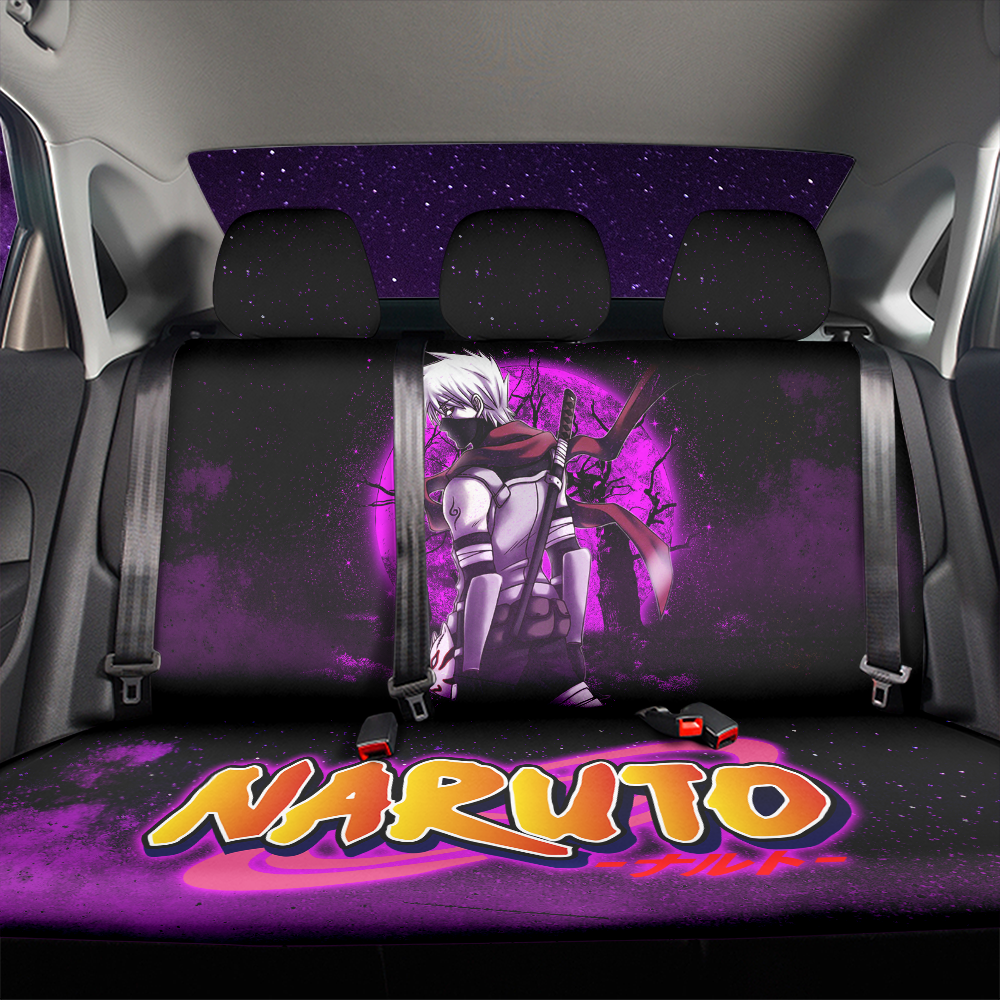 Kakashi Anbu Moonlight Galaxy Premium Custom Car Back Seat Covers Decor Protectors Nearkii