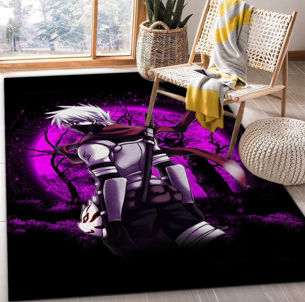 Kakashi Anbu Moonlight Area Carpet Rug Home Decor Bedroom Living Room Decor Nearkii