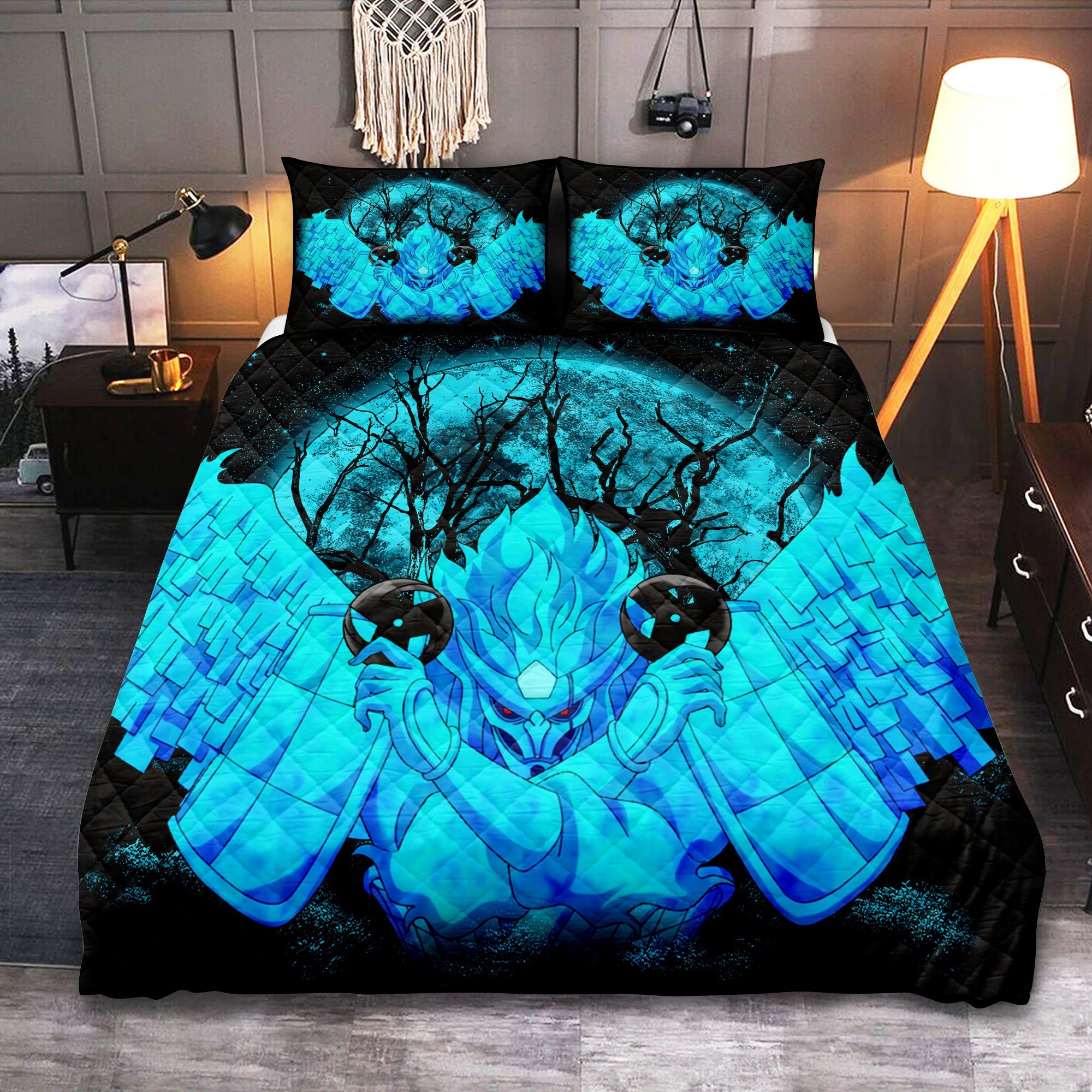 Kakashi Perfect Susano Moonlight Quilt Bed Sets Nearkii