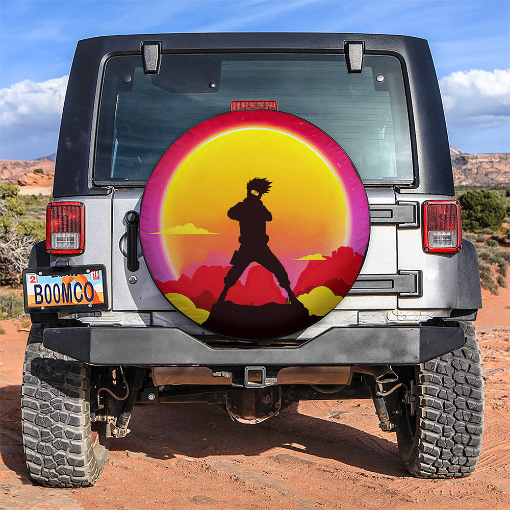 Kakashi Sunset Car Spare Tire Covers Gift For Campers Nearkii