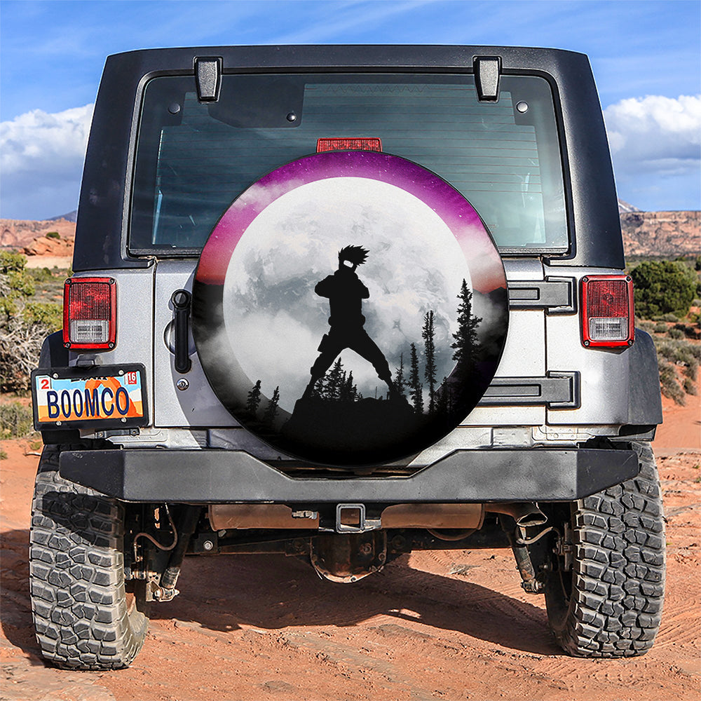 Kakashi Moon Night Car Spare Tire Covers Gift For Campers Nearkii