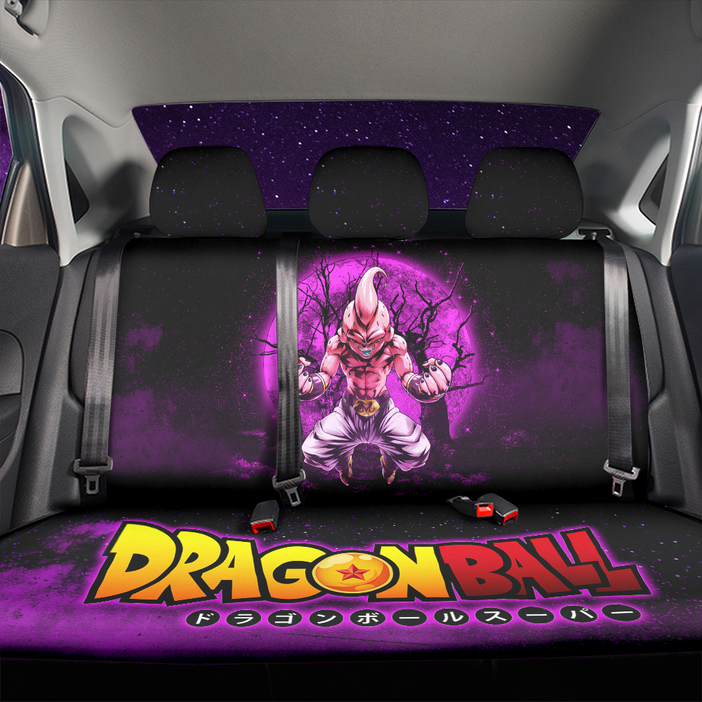 Kidbuu Moonlight Galaxy Premium Custom Car Back Seat Covers Decor Protectors Nearkii