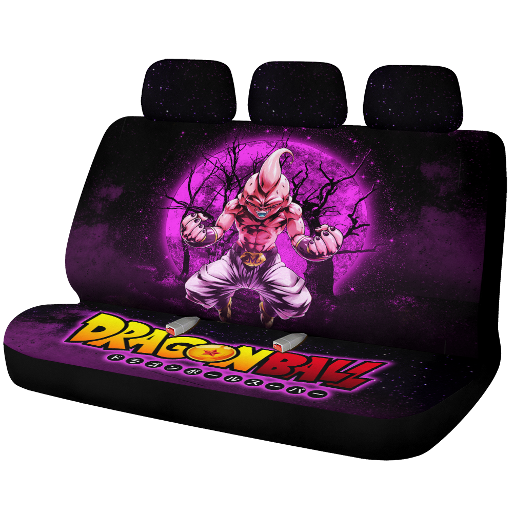 Kidbuu Moonlight Galaxy Premium Custom Car Back Seat Covers Decor Protectors Nearkii