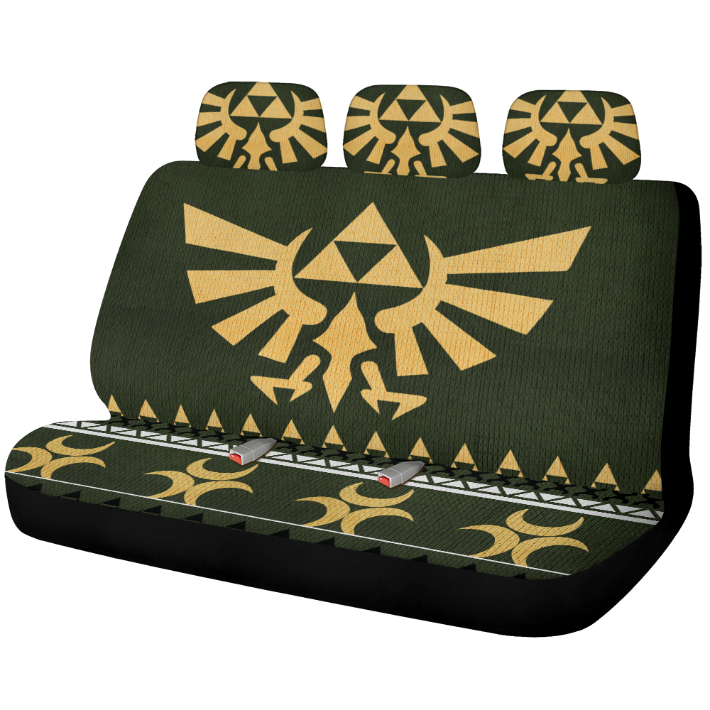 Legend Of Zelda Christmas Car Back Seat Covers Decor Protectors Nearkii