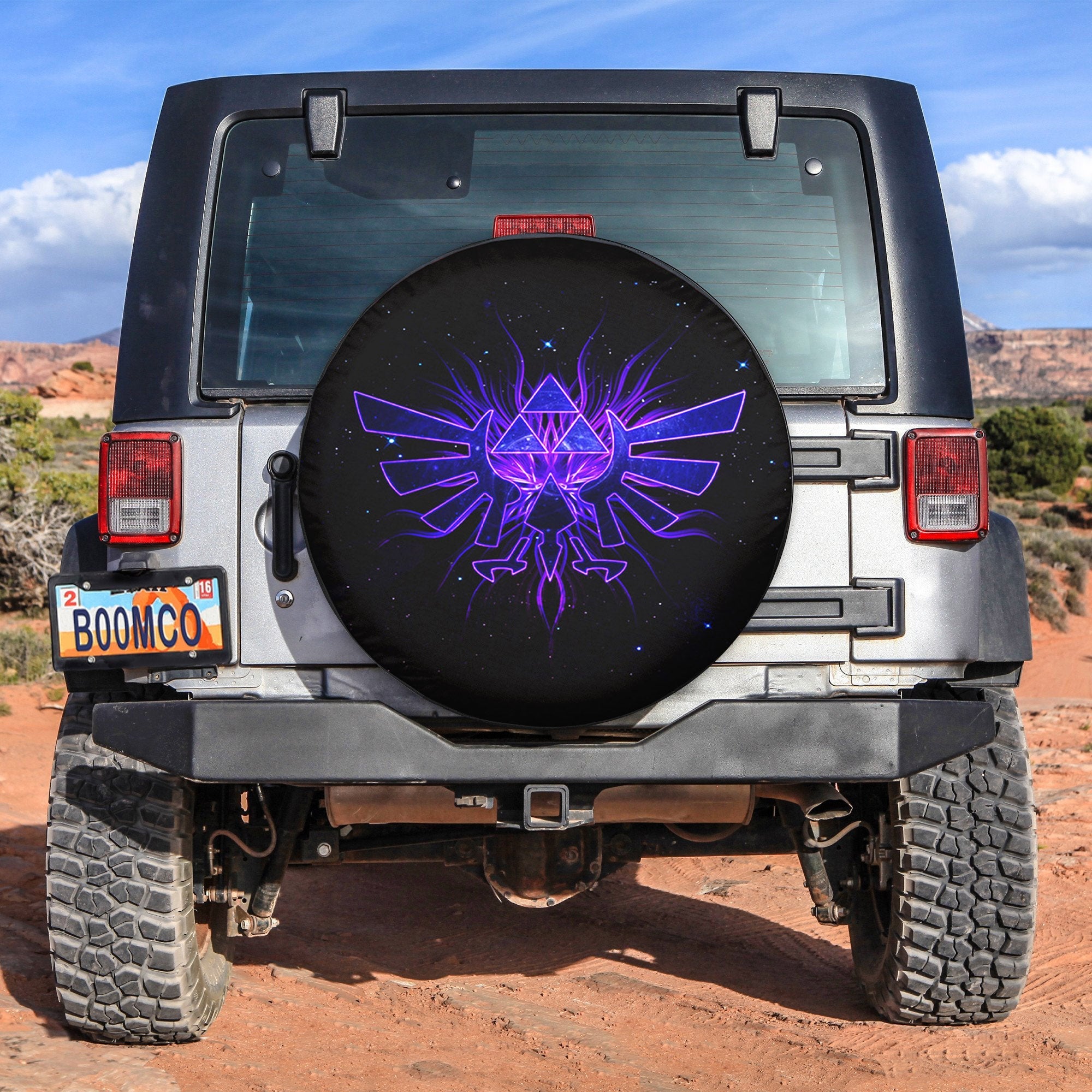 Legend Of Zelda Triforce Galaxy Spare Tire Covers Gift For Campers Nearkii