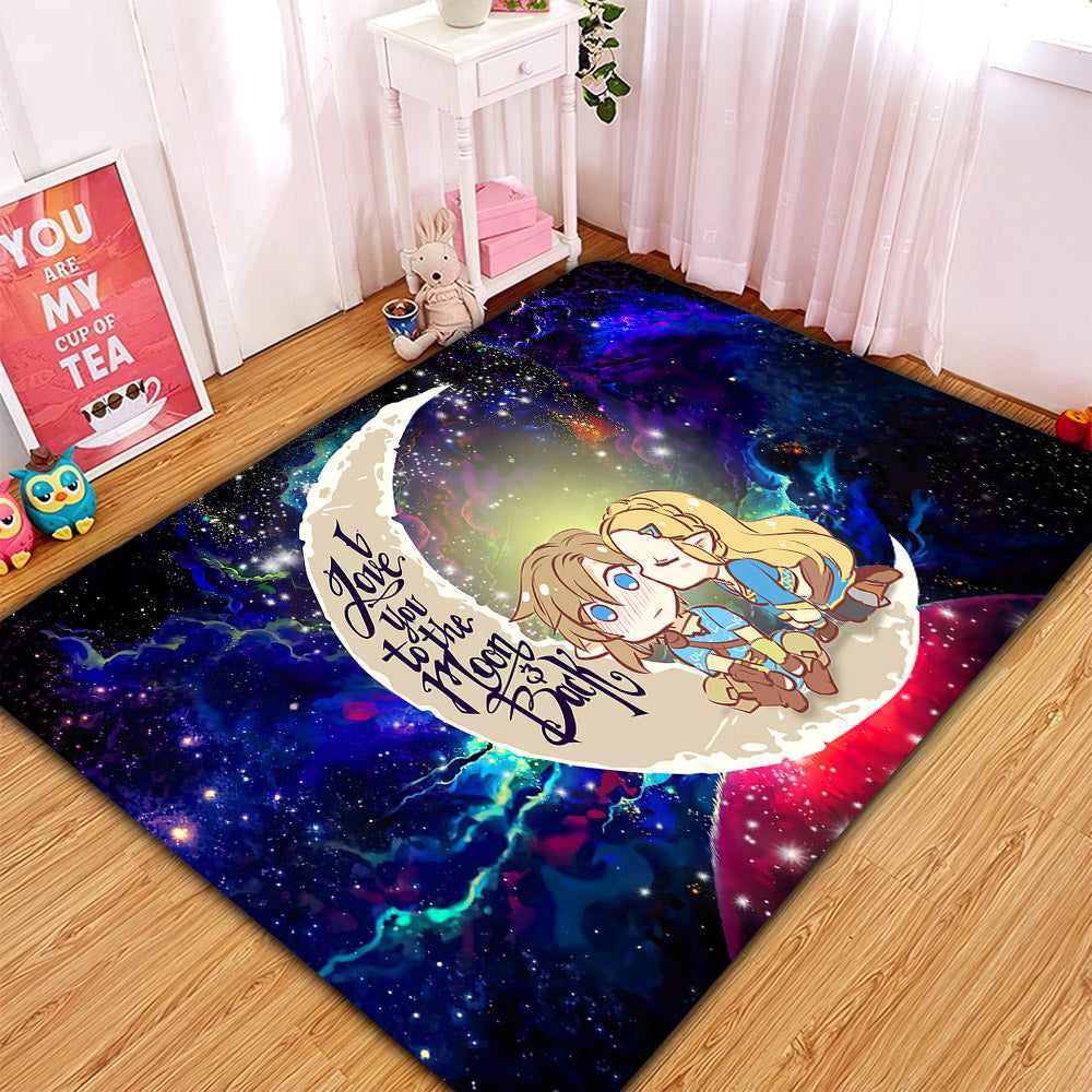 Natsu Fairy Tail Anime Love You To The Moon Galaxy Carpet Rug Home Room Decor Nearkii