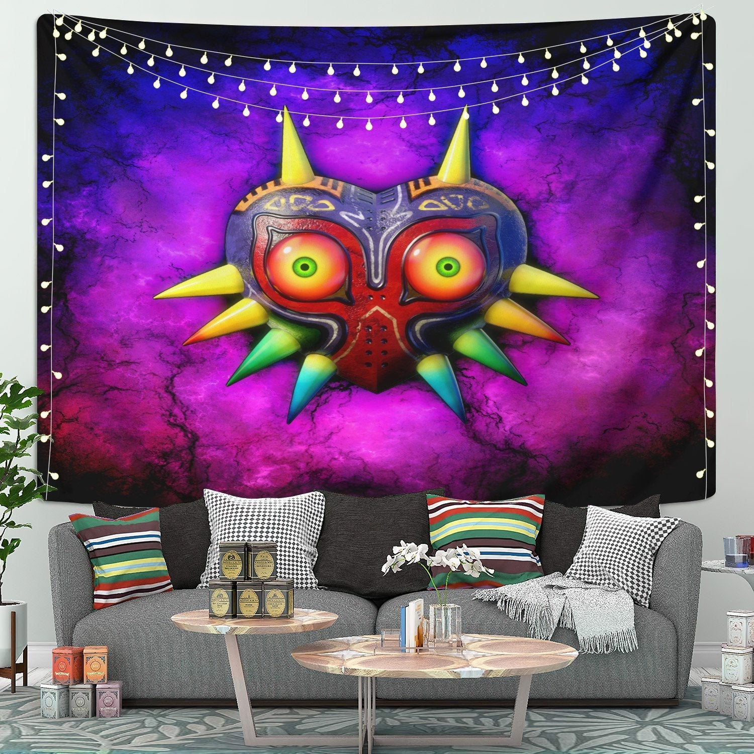 Legend Of Zelda Marojas Tapestry Room Decor Nearkii