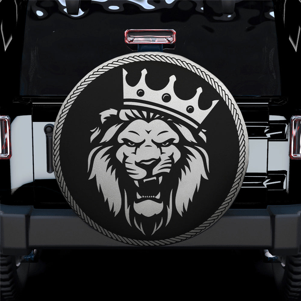 Lion 2021 Face Spare Tire Cover Gift For Campers Nearkii