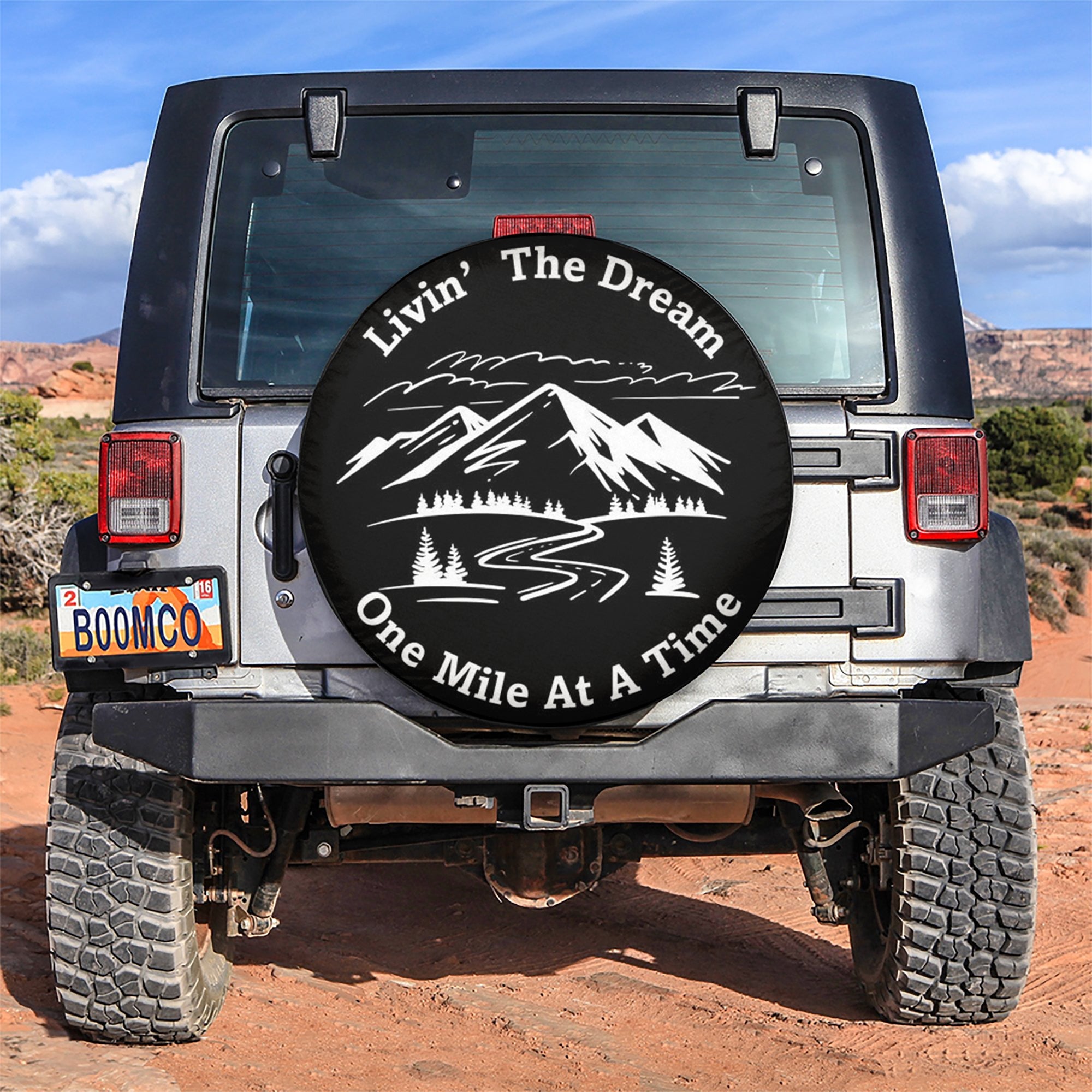 Livin The Dream Car Spare Tire Gift For Campers Nearkii