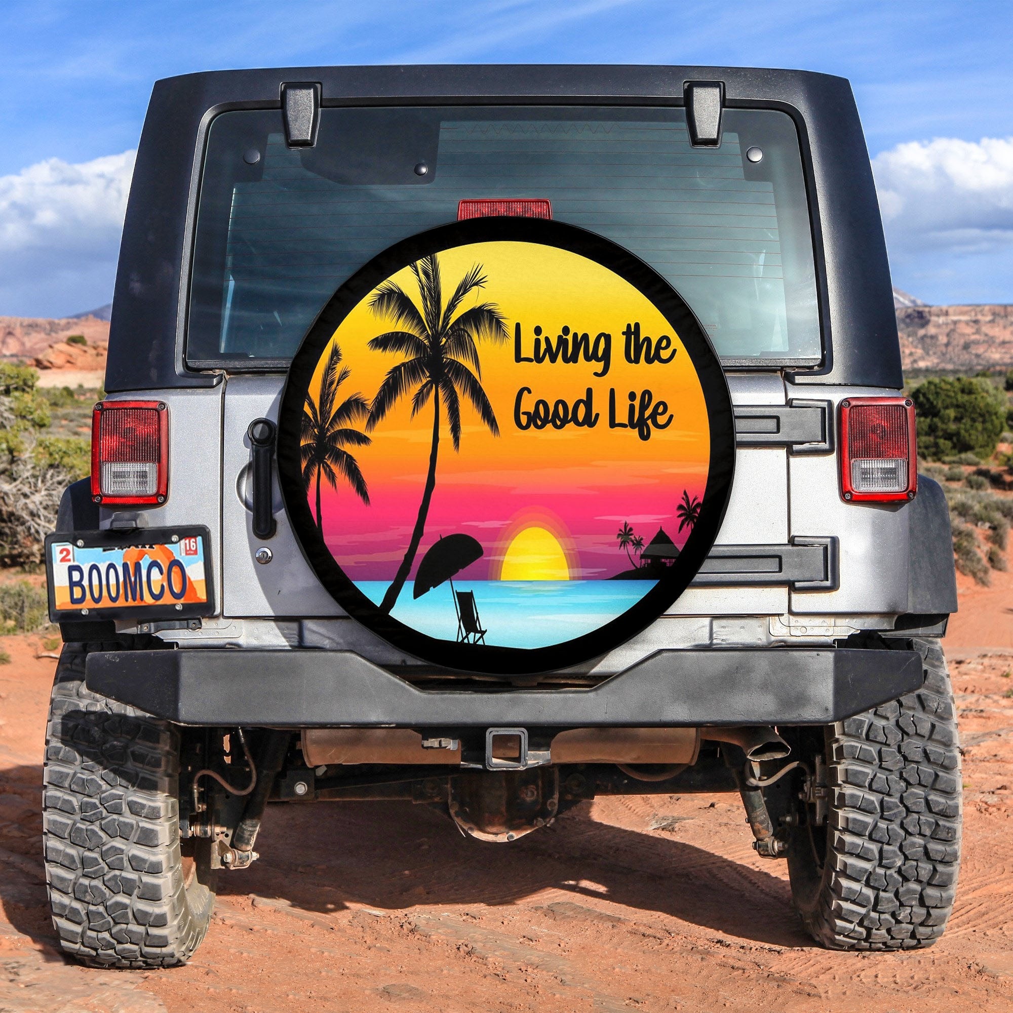 Living the Good Life Spare Tire Covers Gift For Campers Nearkii