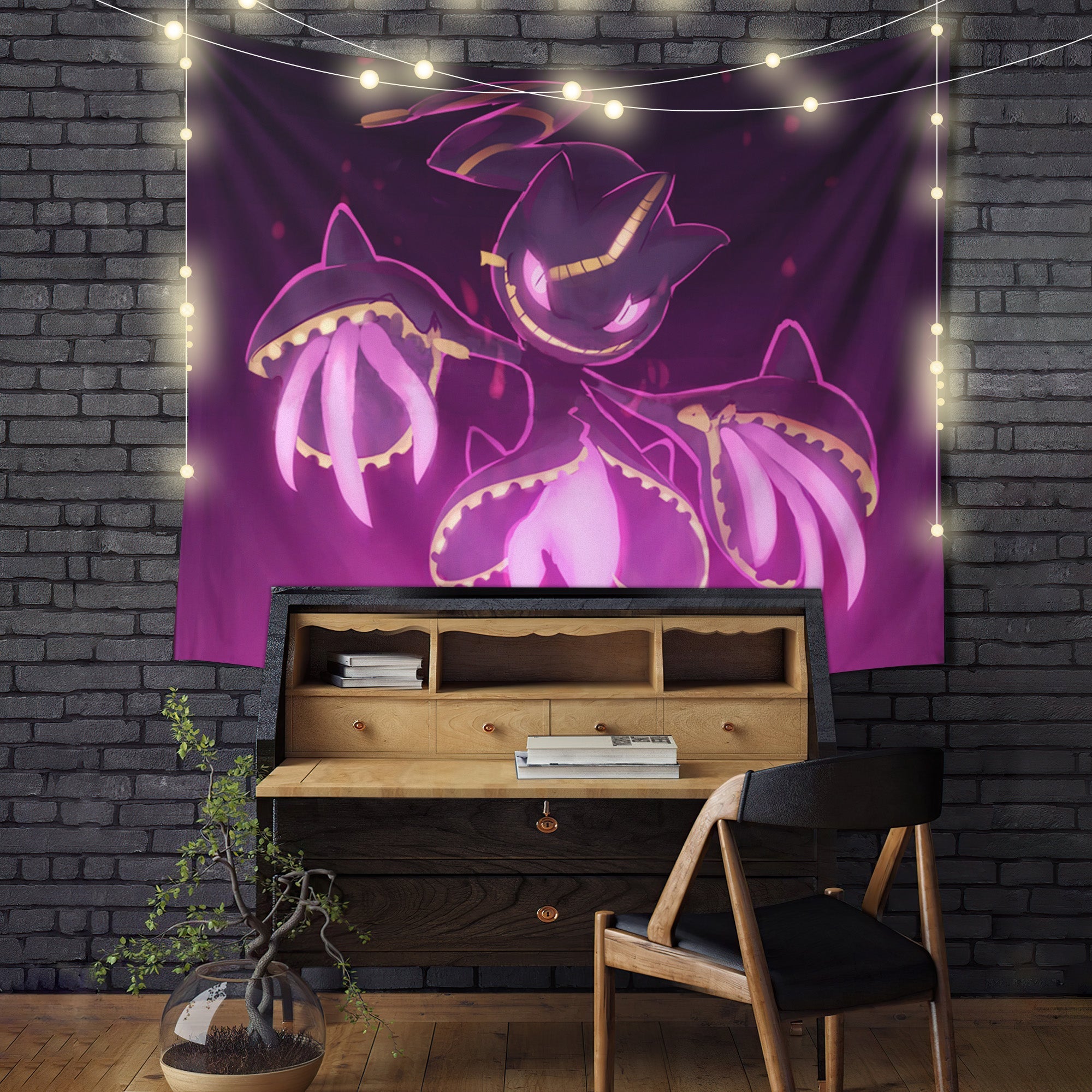 Mega Banette Pokemon Ghost Tapestry Room Decor Nearkii