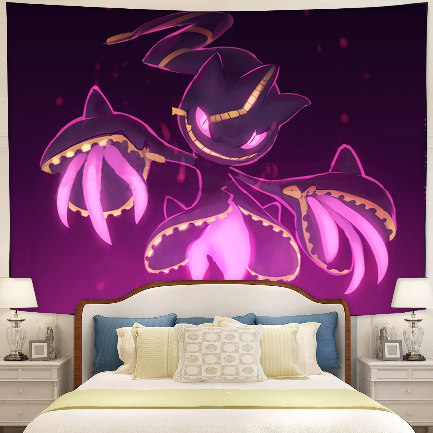 Mega Banette Pokemon Ghost Tapestry Room Decor Nearkii