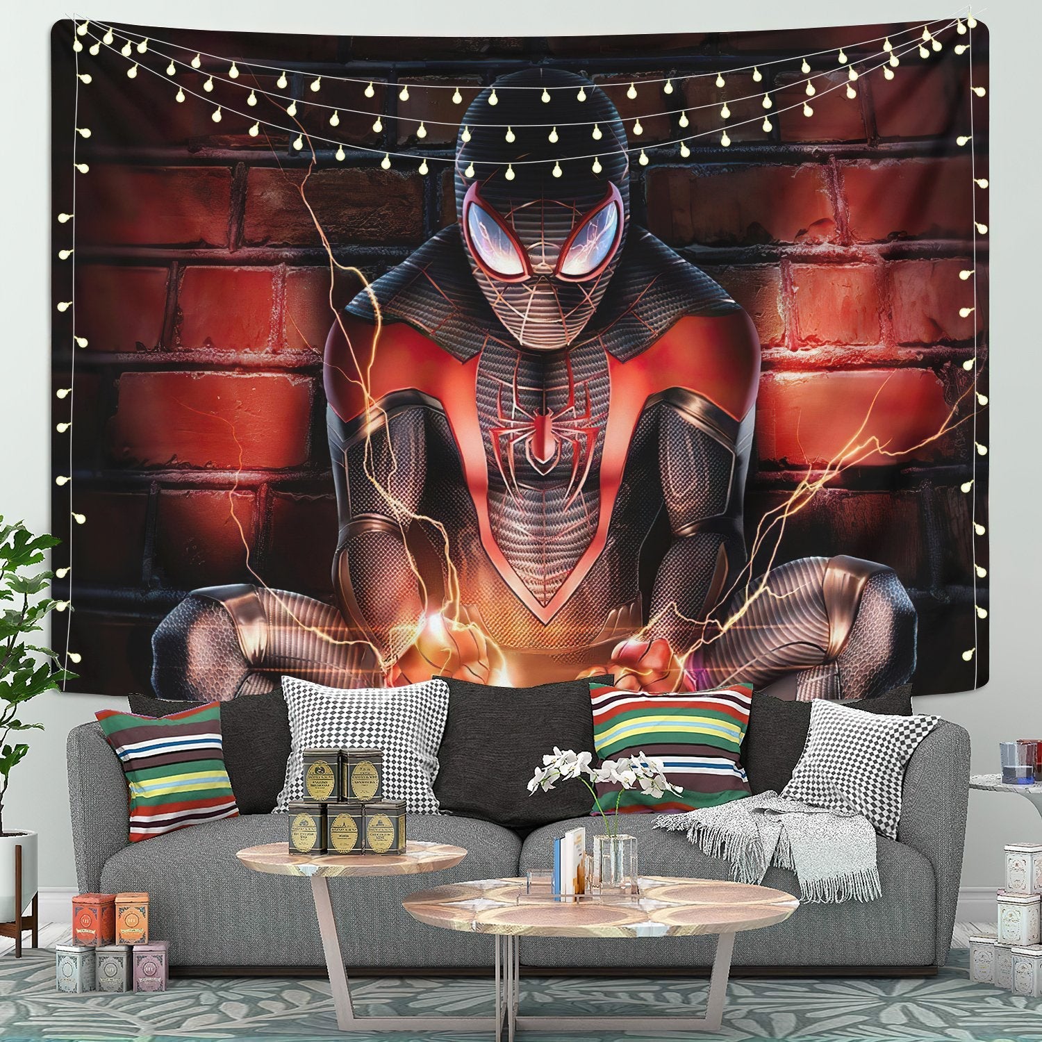 Spider Man Tapestry Room Decor