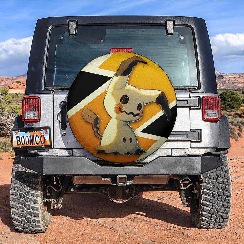 Mimikyu Pokemon Car Spare Tire Covers Gift For Campers Nearkii