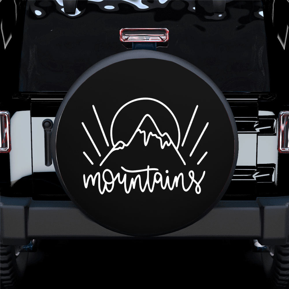 Mountains are Calling Spare Tire Covers Gift For Campers Nearkii