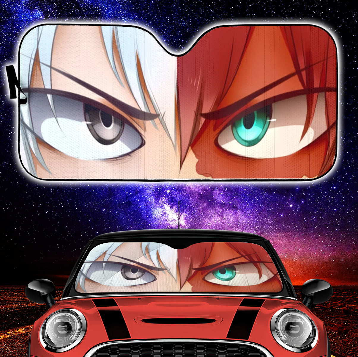 My Hero Academia Car Auto Sun Shades Nearkii