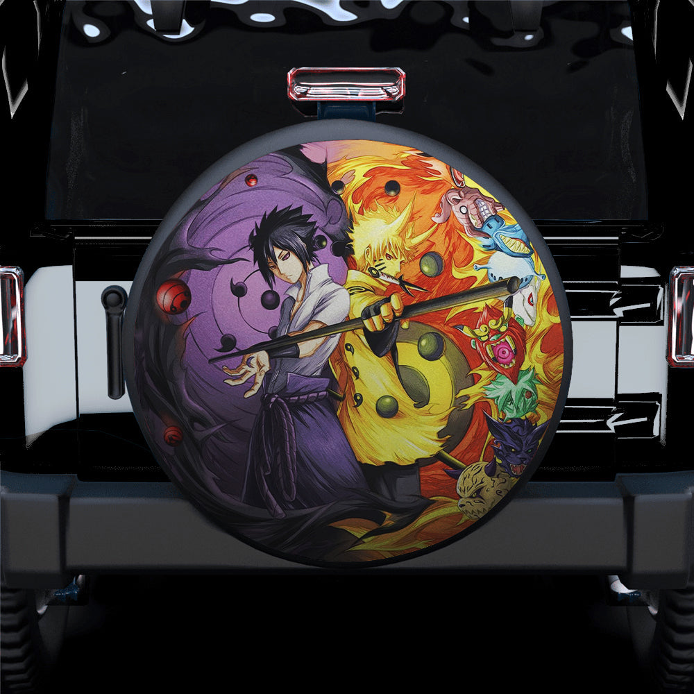 Naruto Sasuke Spare Tire Covers Gift For Campers Nearkii