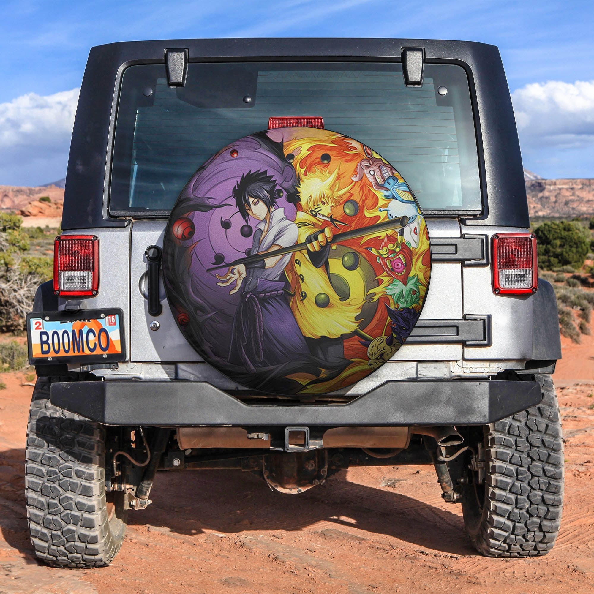 Naruto Sasuke Spare Tire Covers Gift For Campers Nearkii