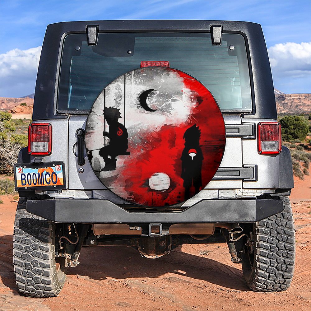 Naruto Sasuke Car Spare Tire Covers Gift For Campers Nearkii