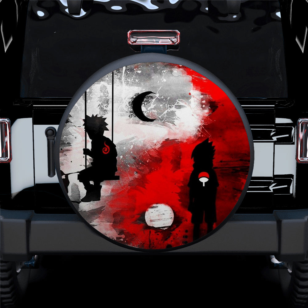 Naruto Sasuke Car Spare Tire Covers Gift For Campers Nearkii