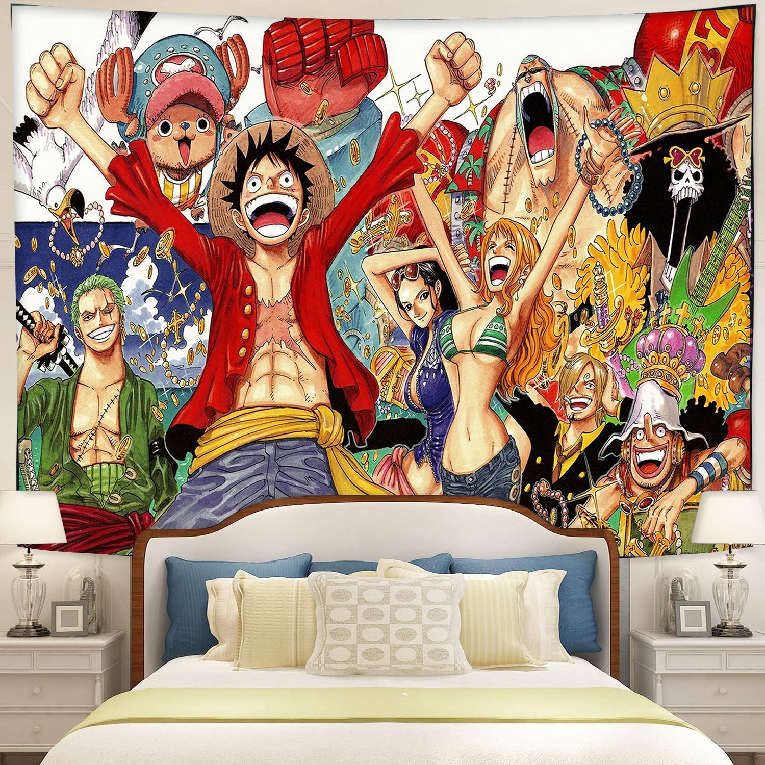 One Piece Funny Tapestry Room Decor Nearkii