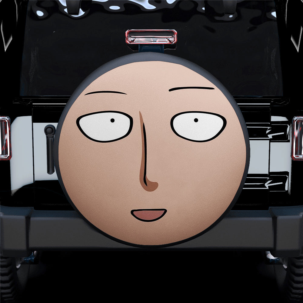 One Punch Man Face Car Spare Tire Covers Gift For Campers Nearkii