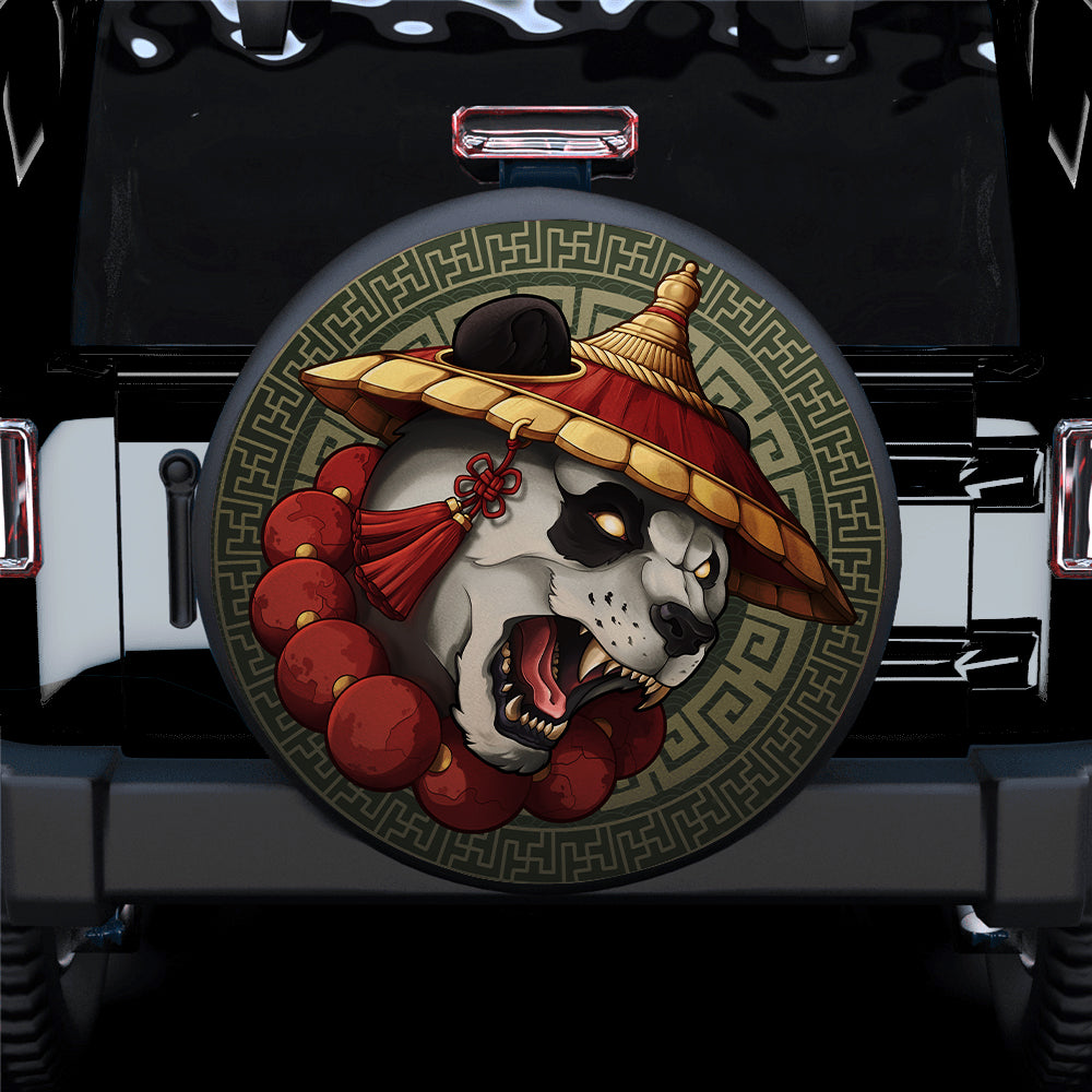 Panda Car Spare Tire Covers Gift For Campers Nearkii