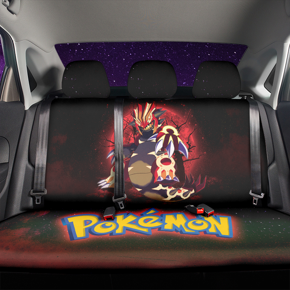 Pokemon Mega Proudon Moonlight Galaxy Premium Custom Car Back Seat Covers Decor Protectors Nearkii