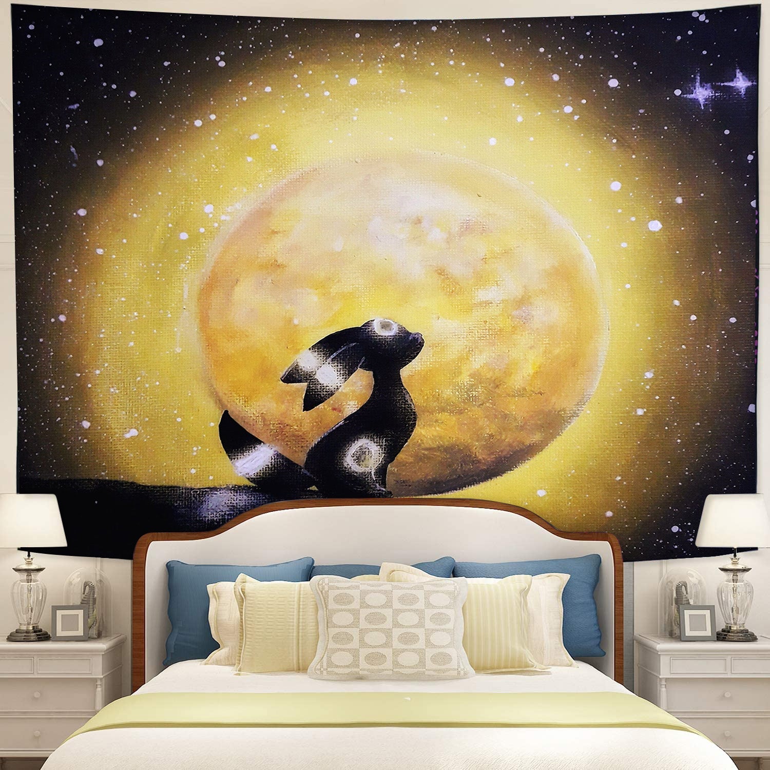 Pokemon Umbreon Moon Tapestry Room Decor Nearkii