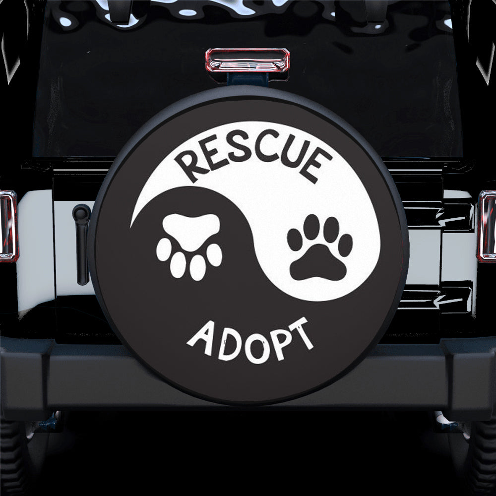 Rescue and Adopt Car Spare Tire Gift For Campers Nearkii