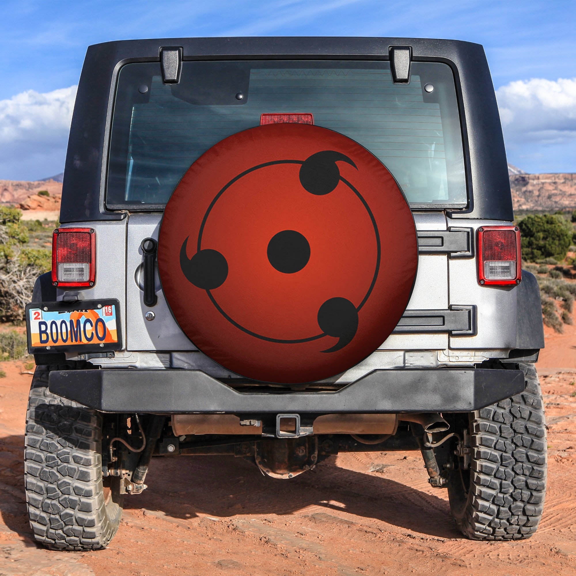 Sharingan Uchiha Spare Tire Covers Gift For Campers Nearkii