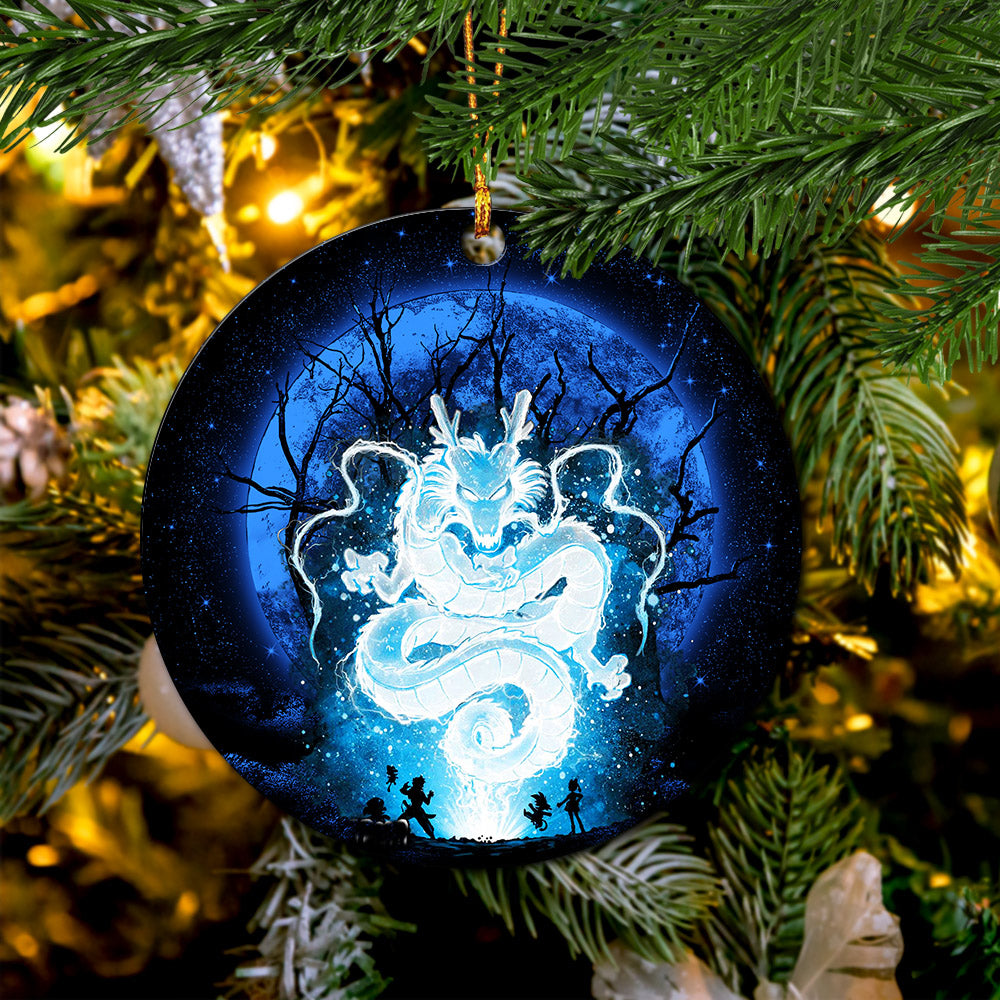 Shenron Dragon Ball Moonlight Mica Circle Ornament Perfect Gift For Holiday Nearkii