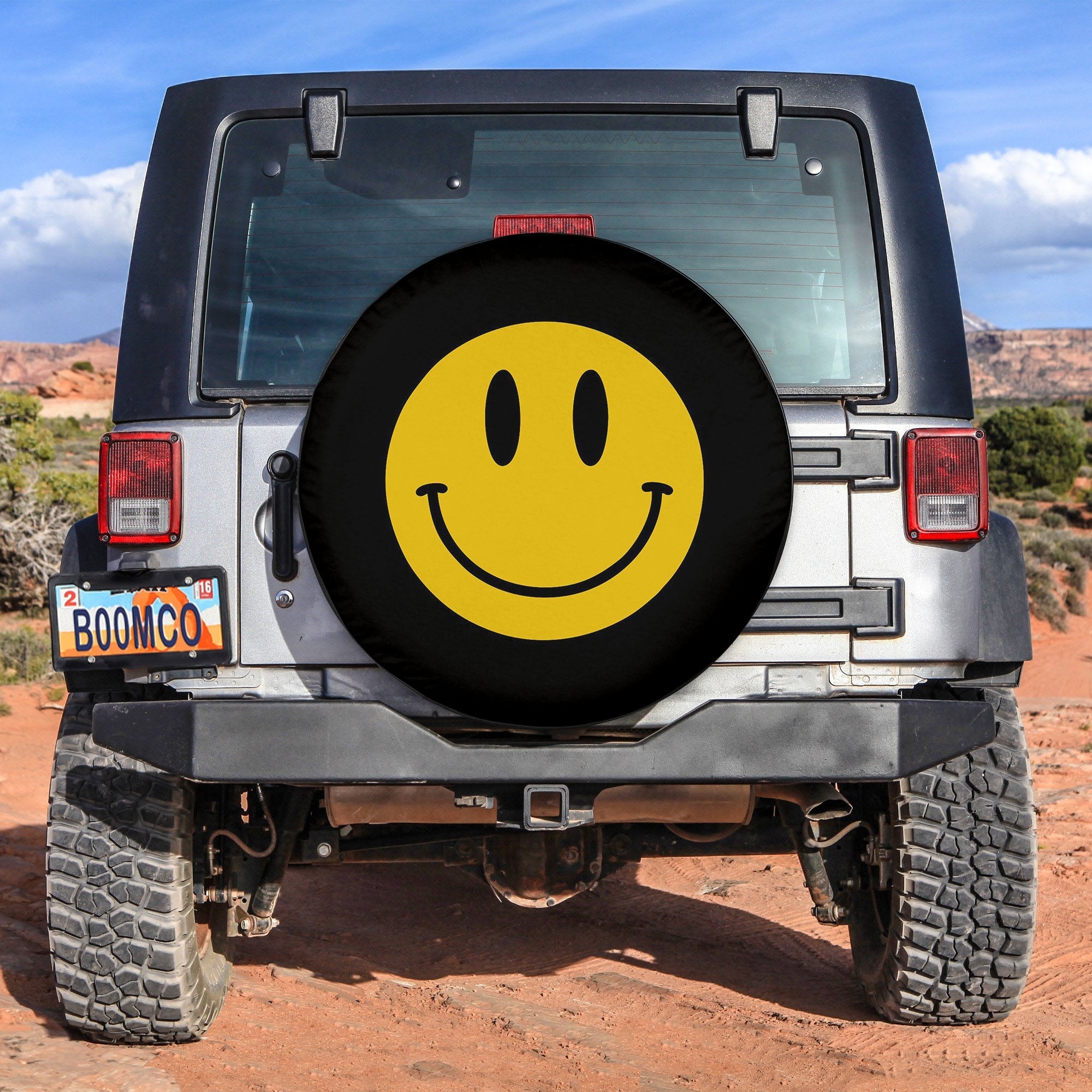 Smiley Face Spare Tire Covers Gift For Campers Nearkii