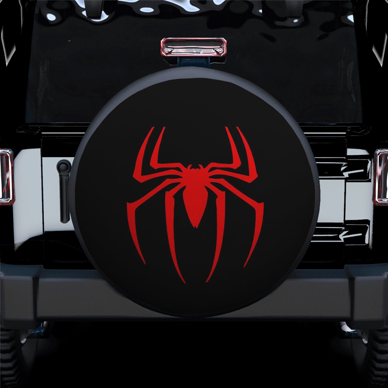 Spider Red Fashion Spare Tire Covers Gift For Campers