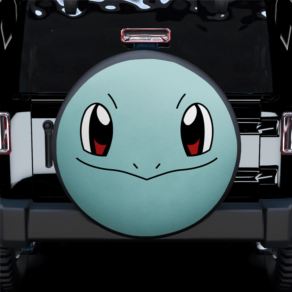 Squirtle Pokemon Face Car Spare Tire Covers Gift For Campers Nearkii